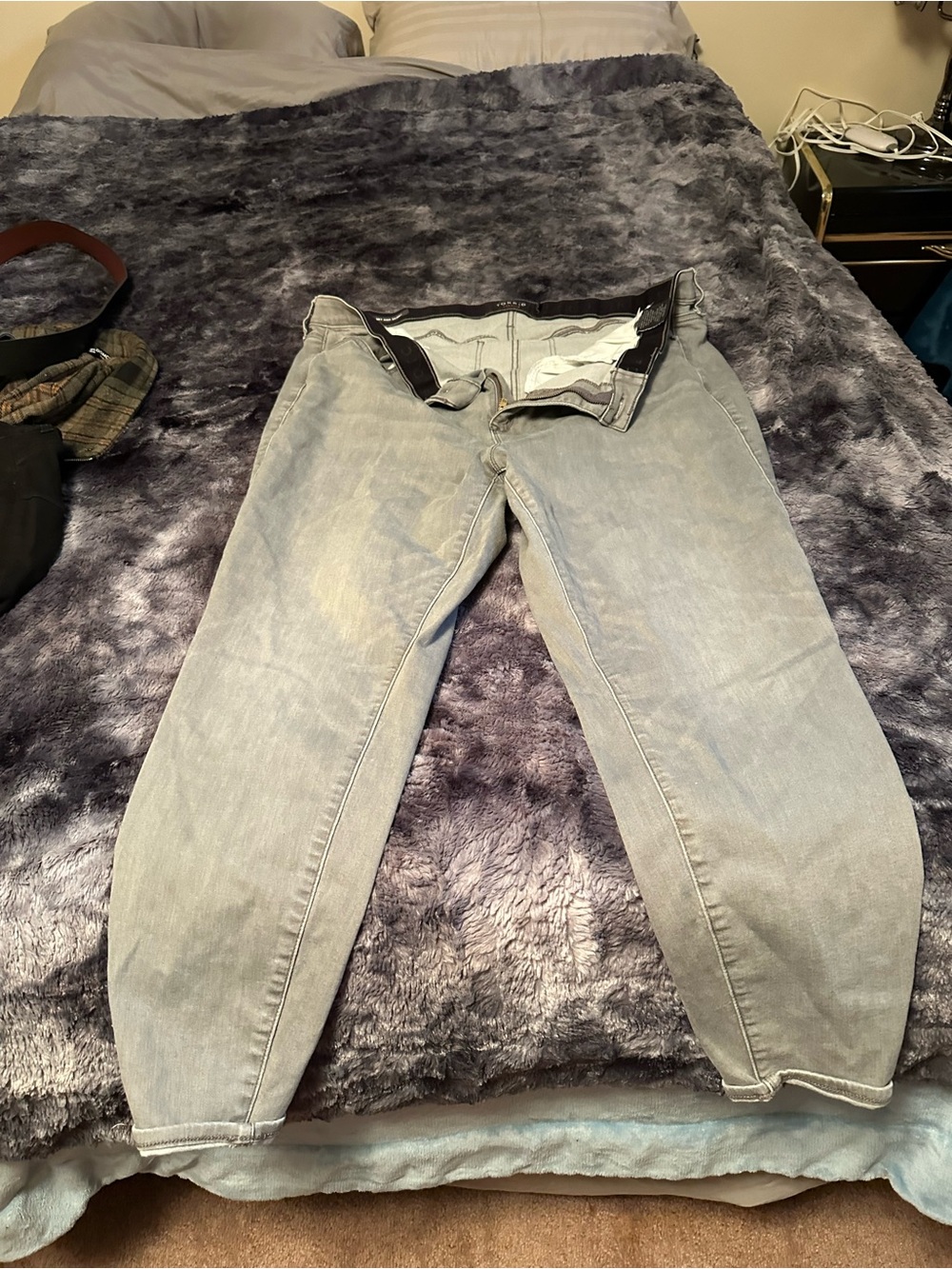 Torrid Light Gray Jeans - Casual Straight Fit